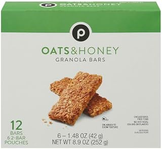 Generic Publix Oats & Honey Granola Bars - 8.9 oz (253g)