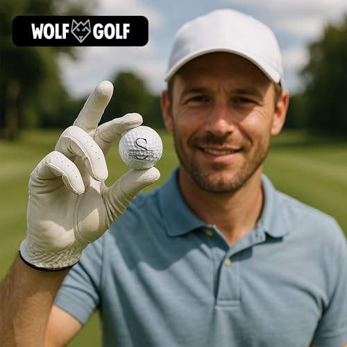 image for Wolf Golf Towels Personalized Custom Golf Balls | Multiple Designs | 1