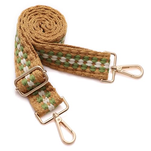 Image of Purse Strap Replacement Crossbody Handbag Bags Belt for Women Purses Straps for Handbag Adjustable Cross Body Replacement Guitar Strap Luggage Shoulder Canvas