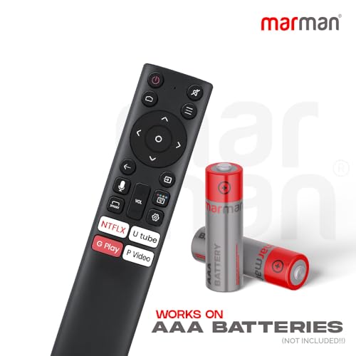 Image of marman Compatible with Nokia Smart Tv Remote Original Model 43UHDADNDT52X 50UHDADNDT52X 55UHDADNDT52X Suitable for 4K UHD LED QLED Android Television with Bluetooth Voice Command - Pairing Must !