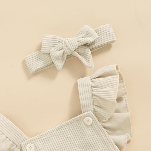 Newborn Western Clothes Goose/Duck Print Romper Ruffle Sleeveless Bodysuit with Headband Baby Farm Outfit2