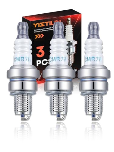 Yistiun CMR7H 3066 1656 Spark Plugs for Shindaiwa 3699-91867 for Red Max 369991867 506615101 544260901 for Husqvarna 581362301 for Stihl for Redmax Blowers Brushcutters Trimmers Chain Saws