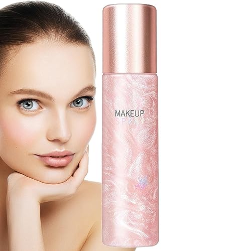 Spray fijador facial - Spray de maquillaje hidratante mate para un aspecto natural - Cosméticos líquidos no grasos para el hogar, citas, viajes, reuniones, viajes Exbert