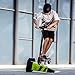 AZAMPA Patinete Electrico Plegable Patinete Eléctrico Adultos, 8 Pulgadas Neumáticos Panal, KS1...