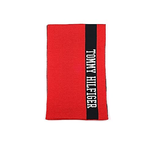 Écharpe avec Logo Tommy Hilfiger Primary Red le cadeau idéal homme