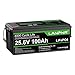 LANPWR 24V 100Ah Bluetooth LiFePO4 Battery with A-Grade Cells, Deep Cycle Lithium Battery with 100A Smart BMS, Low-Temp Protection, 2560Wh, 15000+ Cycles for RV, Solar Systems, Off-Grid Power
