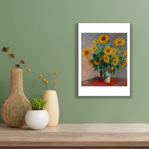 Claude Monet Tournesols grand format XL pour décorer votre salon