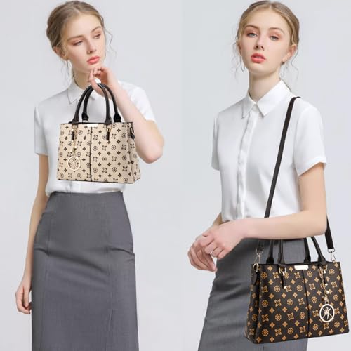 Image of KURGOOL Women Purses and Handbags Top Handle Satchel Shoulder Bags Messenger Tote Bag for Ladie