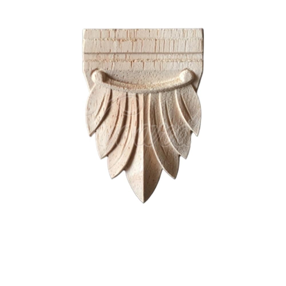 Nozvblxm 3 Oak Wood Carved Onlay Applique
