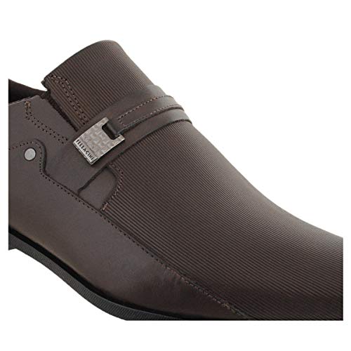 Sapato Social Ferracini Liverpool Natur Cafe Claro 41
