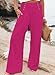 AIIYYQB Womens Fall Casual Wide Leg Palazzo Pants High Waisted Maternity Lounge Pants with Pockets