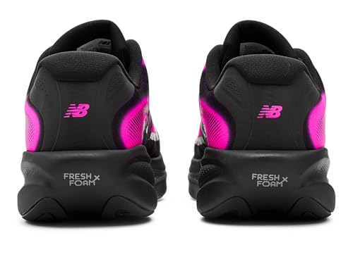 New Balance Men's Ellipse v1 Running Shoe, Pink Heat/Black Metallic, 9.5