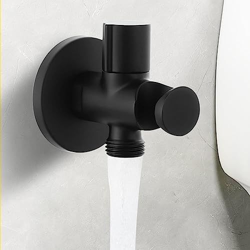 Pulverizador de bidé portátil para inodoro negro multifuncional de cobre 6