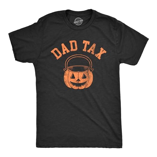 T-shirt humour Dad Tax homme pour éviter le déguisement complet à Halloween