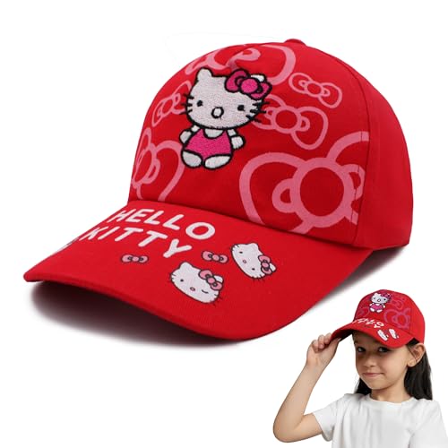Image of VRITRAZ Kids Unisex Baseball Cap for Boys & Girls | Multiple Design, Adjustable Strap | Casual Cap (Age 4-12)