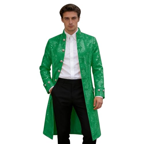 Manteau de costume pour Halloween homme long vêtement gothique de carnaval