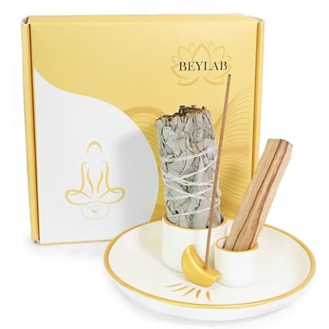 BEYLAB 4 in 1 Ceramic Incense Burner Cover