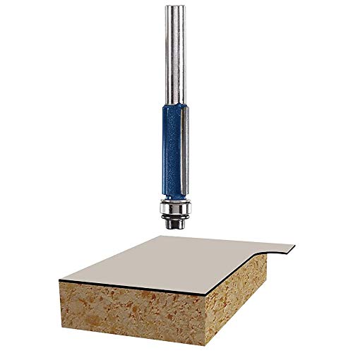 Bosch RBS006 - Set Di 6 Punte Per Fresa Multiuso Con Codolo Da 1/4", Con Punta In Carburo, Assortite, Con Custodia Inclusa, Per Applicazioni In Dritto, Rifilatura, Bordi Decorativi, Falegnameria A - 5