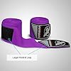 Hayabusa-Boxing-Hand-Wraps-Perfect-Stretch-40-for-Men-Women Hayabusa Boxing Hand Wraps Perfect Stretch 4.0 for Men & Women - Purple, 180 inches