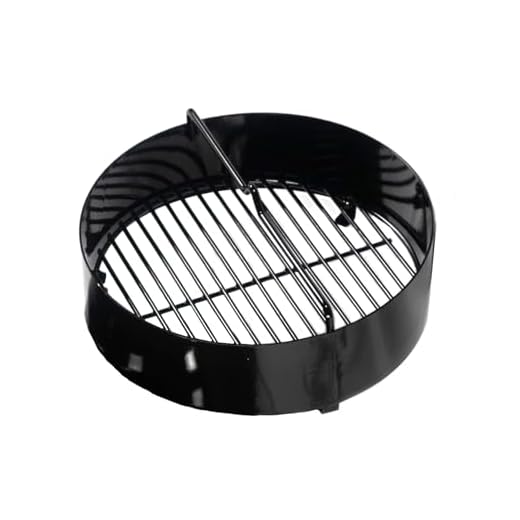 Pit Barrel Junior | Heavy Duty Porcelain Coated Charcoal Basket