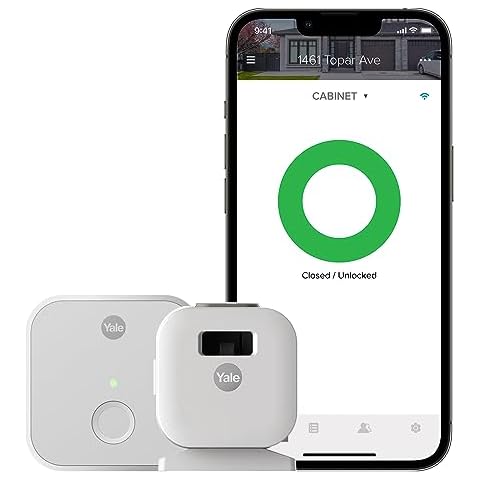 Yale Smart Cabinet Lock with Bluetooth and WiFi Cover