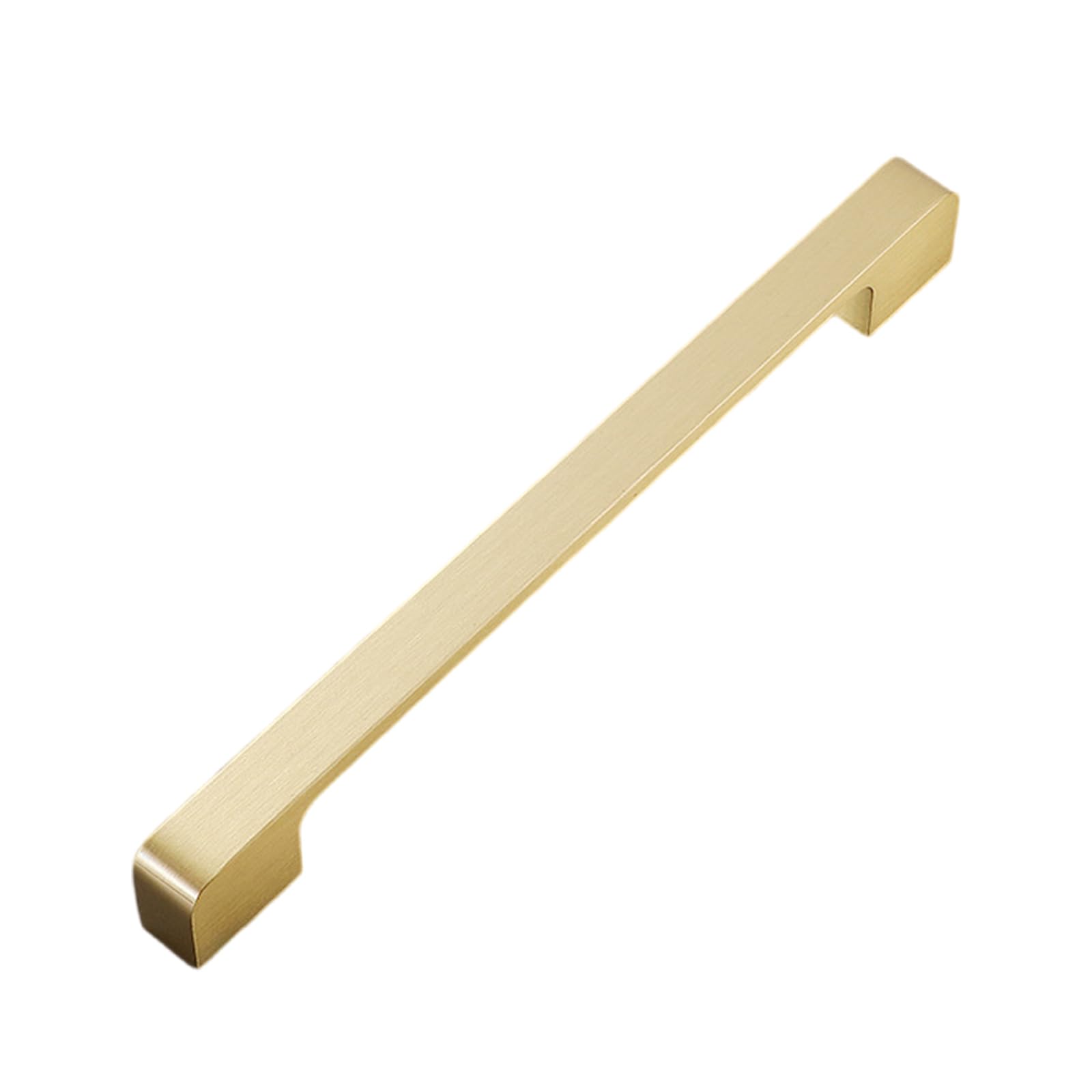 Tertioi 160Mm Wardrobe Knobs Brass Cabinet Drawer Handles Cupboard Handles Simple Furniture Decoration Easy Installation Furniture Handles And Knobs Long Square For Dresser
