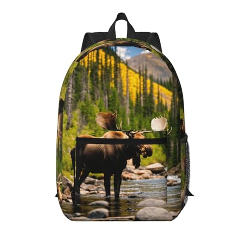 Sac à dos d'école léger noir EdWal mixte grand compartiment avec poche zippée