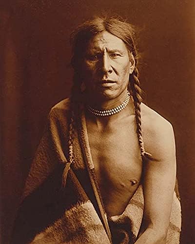 Edward S Curtis Native American Portrait 11x14 Photograph Photo Print