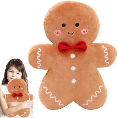 Almohada suave de pan de jengibre mullida lindas almohadas de tiros 6
