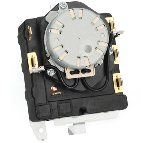 WE4M533 Dryer Timer Replacement,Replaces WE4M364,234D1296P005, TMD1EM03,PS8690648, AP5780508 (Upgraded OEM Quality) Easy Installation