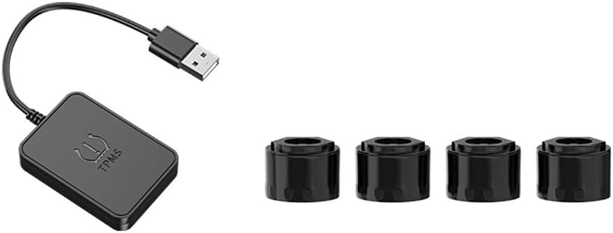 TPMS Spare Tyre External Sensor Tire Pressure Monitoring System USB TPMS for Car Navigation Radio DVD Player Detection