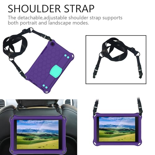 Protection Samsung Tab A 8 2019 T290 antichoc EVA avec support sangle