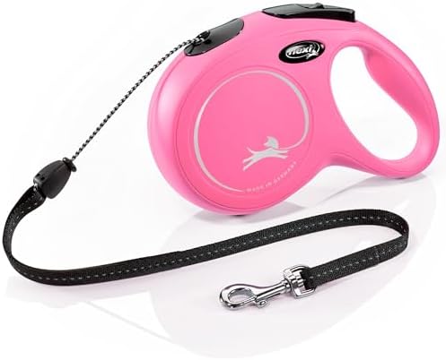 flexi New Classic XS linka 3 m czarna dla psów do 8 kg