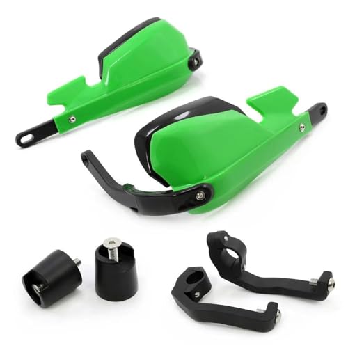 Protège-mains CB500F couleur verte idéal pour le trail et le quotidien