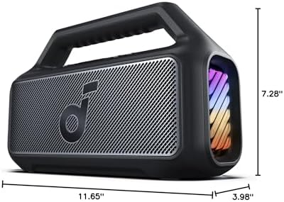 Soundcore Boom 2 by Anker, 80W Outdoor Bluetooth Speaker, 24H Playtime — view 7