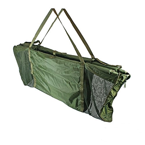NGT Deluxe Floating Wiegesack + große Netz & Griff Net Float Karpfenangeln
