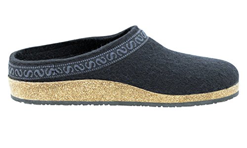 Stegmann Men's Wool Felt Clog With Cork Sole,Black,11.5 M Us #TOP2