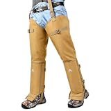 Snake Gaiters for Men&Women Waterproof Snake Guard Leg Protection with PP Board Inserts 1000D Oxford Fabric Hunting Gaiters with Secure Underfoot Straps for Hiking Fishing Farming Brush Clearing
