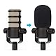 YOUSHARES PodMic Popschutz Schaumstoff - Mikrofon Windschutz Schaum für Rode PodMic Podcasting Mikrofon, Pop Filter kompatibel mit Rode PodMic (2 STÜCK)