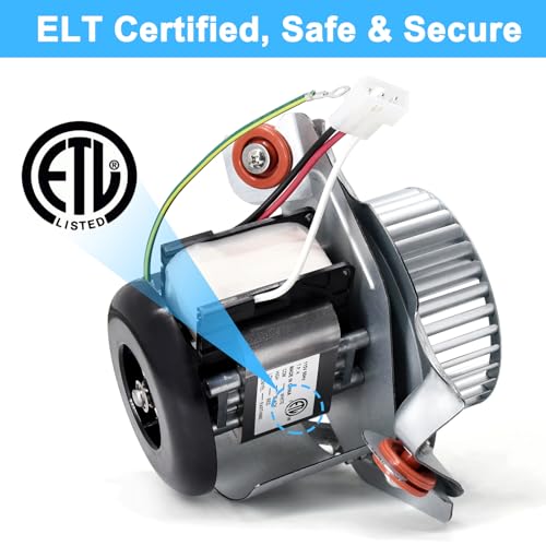 326628-763 347822-763 Draft Inducer Motor Assembly for Carrier Bryant Furnaces, J238-112-11202 HC21ZE127A HC21ZE127 J238-150-15217 Draft Inducer Blower Motor for Jakel, Carrier, Bryant, Payne Models by Adviace - Image 7