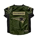 Littlearth NFL New England Patriots Valor Pet Stretch Jersey for Big Dogs