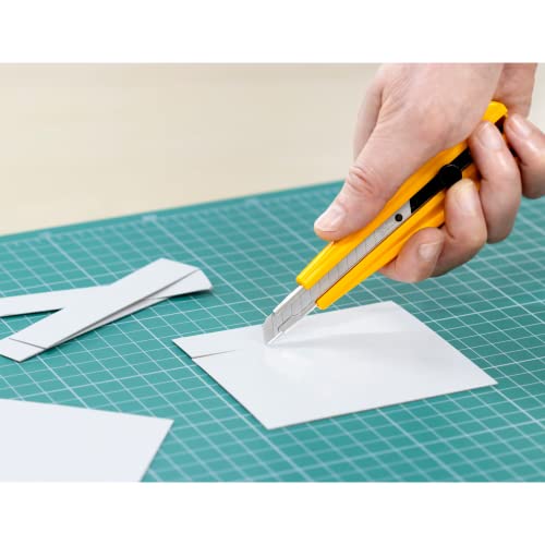 OLFA 9091 300 9 mm Faca utilitária com trava de roda