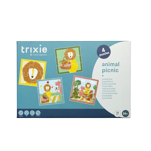 Trixie Puzzle evita el aburrimiento con sus 4 rompecabezas de madera
