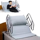 FLJMR Sollevatore di Cuscino Medico, ausilio di Supporto per la Schiena Regolabile elettricamente, Schienale del Letto con Sollevamento Elettrico Regolabile e Sistema di Pompa elettrica