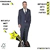 Star Cutouts Ltd CS675 Celebrity Standee Ryan Reynolds Cut Out Multicoloured 188 x 55 x 188 cm