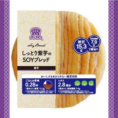 デイプラス 天然酵母パン 紫いもパン