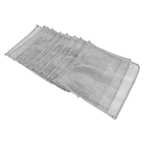 LIFKICH 10個 多用途ワイヤー洗碗 耐油性と耐変形性に 厚手メッシュクロス 頑固な油汚れや焦げ付き除去に キッチン用食器 鍋 フライパ