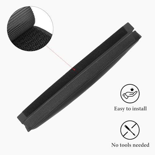 Geekria Replacement Headband Cover + Side Cushions + Mic Cover Set Compatible con Bose Proflight Series 1/2 Gaming Audífonos, Pieza de Reparación (Negro) miniatura 3