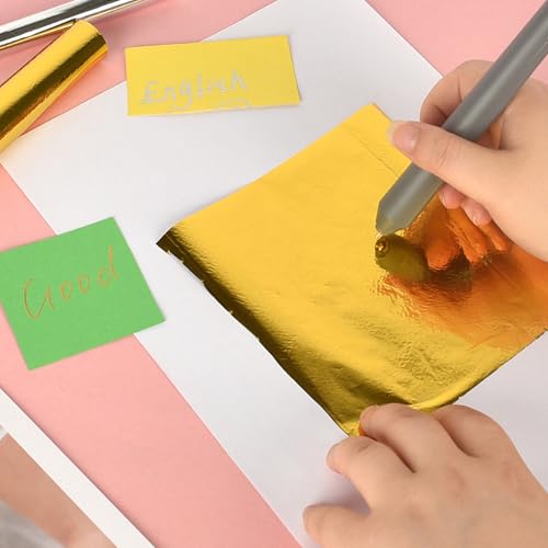 Stylo à chaud de précision à 4 pointes interchangeables pour dorure sur papier - 6