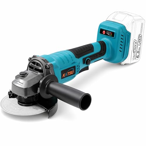 Smerigliatrice Angolare a Batteria Brushless 21V KATSU FIT-BAT, 115mm con